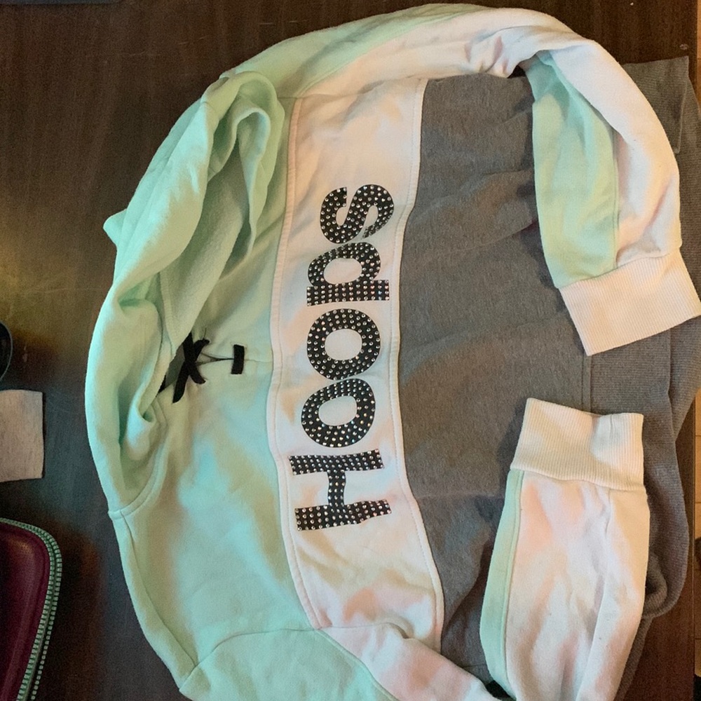 Cropped hoodie long sleeve